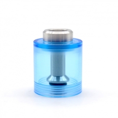 ULTON Replacement PMMA Bell Cap w/Short Chimney for FEV 3/4/4.5 Atomizer 3.5ml - Blue