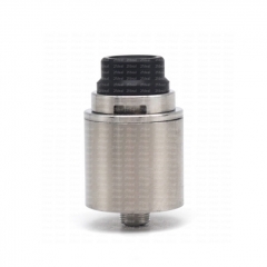 ULTON Raven v2 Style 316SS 22mm RDA Rebuildable Dripping Atomizer w/BF Pin - Silver