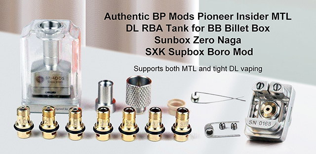 Authentic BP Mods Pioneer Insider MTL / DL RBA