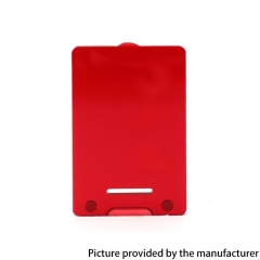 SXK Replacement Tank Acrylic Plate for PRC ION Box Mod Kit - Red