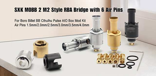 SXK MOBB 2 M2 Style RBA Bridge with 6 Air Pins