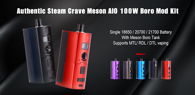 Authentic Steam Crave Meson AIO 100W  Mod Kit