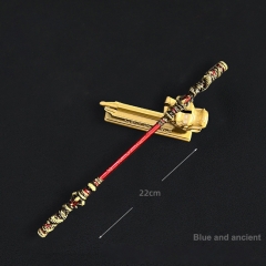 Zinc Alloy 22cm Weapons Toys Black Myth: WuKong Game Peripheral The Monkey King Collectible Model Home Deoration - B