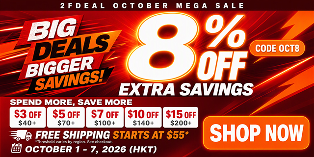 2FDEAL October Mega Sale